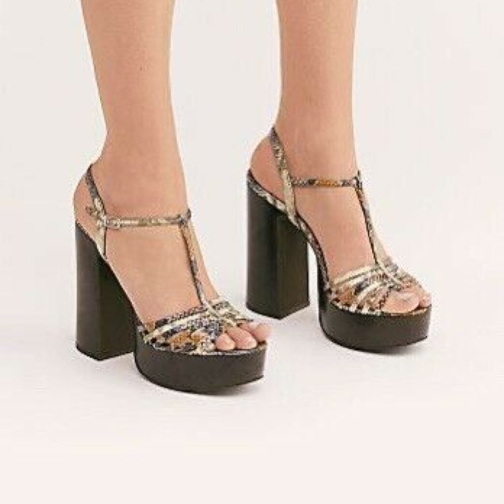 FREE PEOPLE Jeffrey Campbell Breakaway Platform - Picture 9 of 10